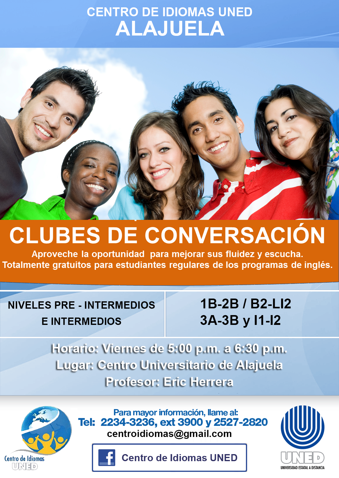 Clubes de Conversación I 2016 (Alajuela)
