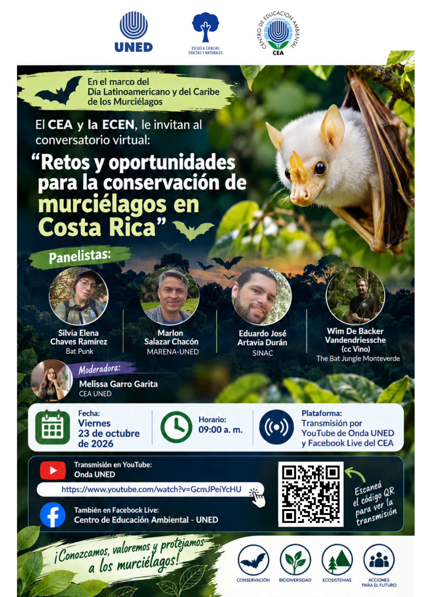 conversatorio virtual murciélagos 2026