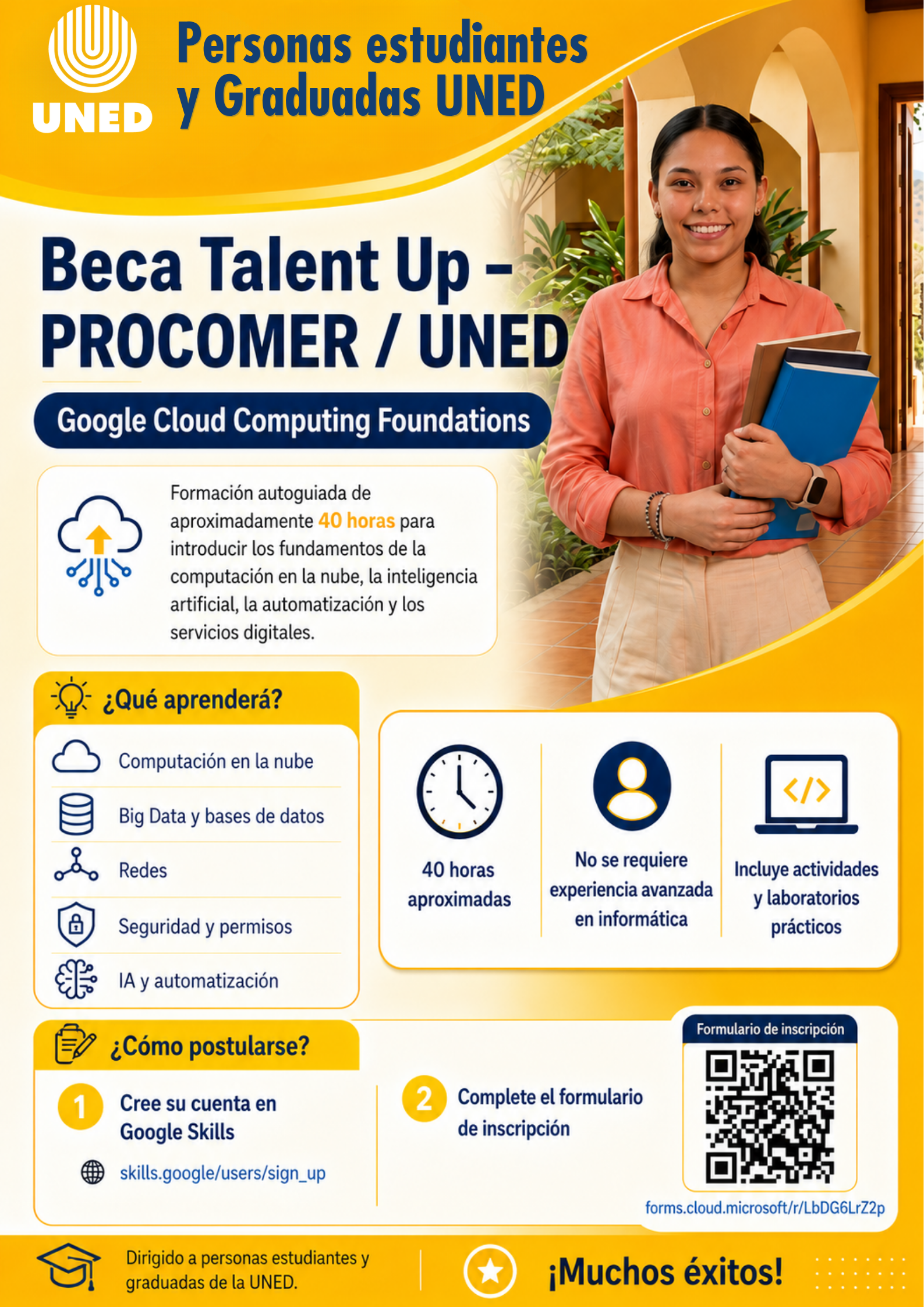 Cloud computing 2026 Personas estudiantes UNED
