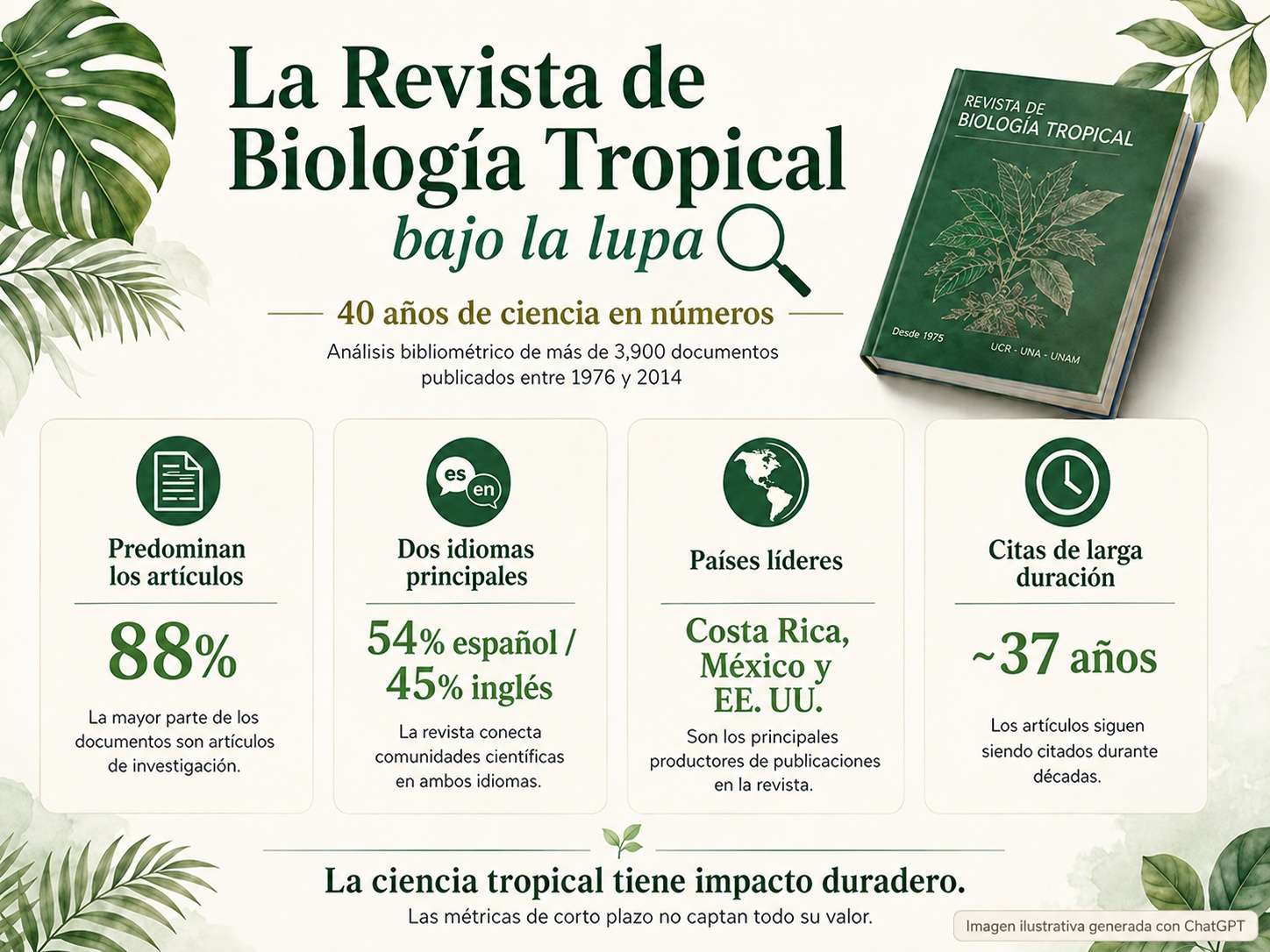 revista biologia tropical chatgpt