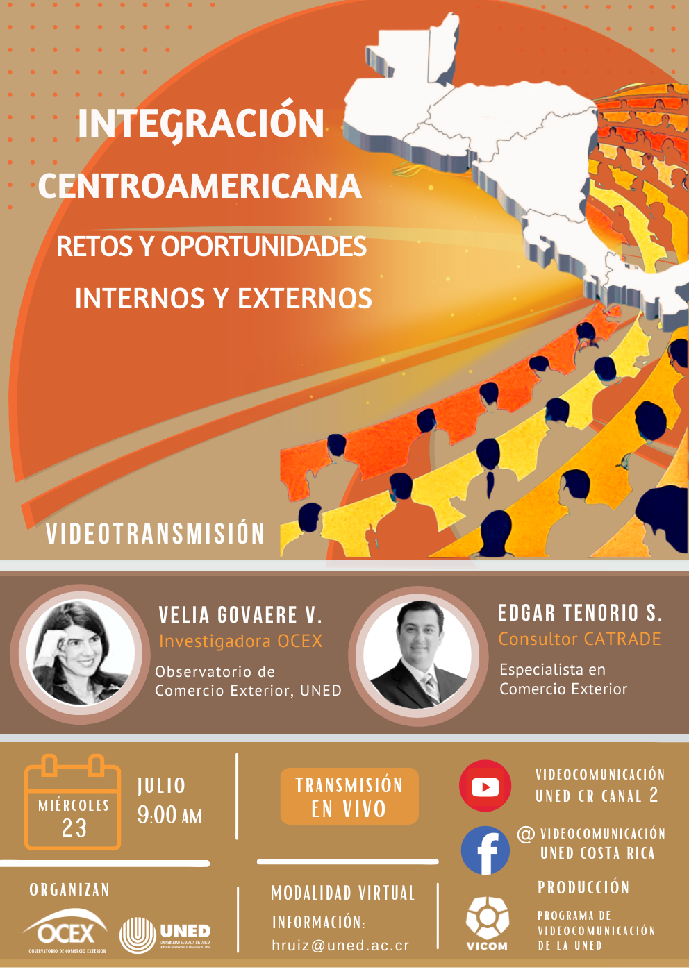OCEX UNED Integración centroamericana