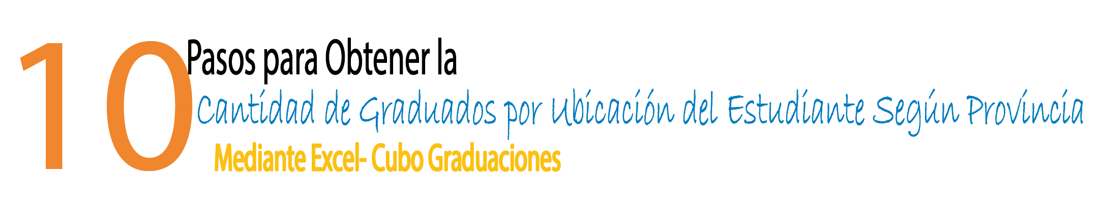10 pasos cantidad de graduados por ubicación estudiante según provincia