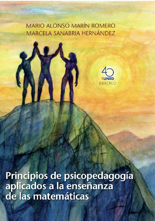 La portada del libro presenta a tres personas tomadas de las manos en la cima de una montaña
