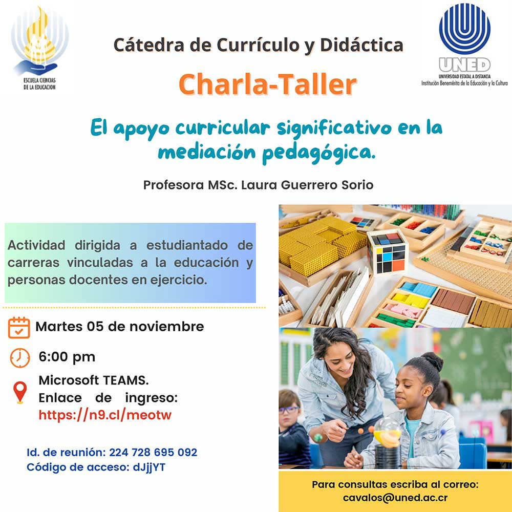 afiche charla 