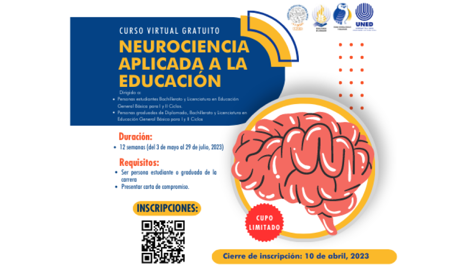 imagen de Convocatoria al curso gratuito “La Neurociencia aplicada a la educación”