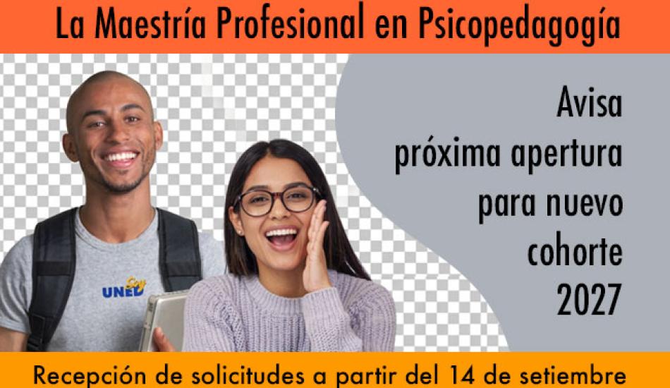 imagen de La Maestría Profesional en Psicopedagogía anuncia la apertura de cohorte 2027 